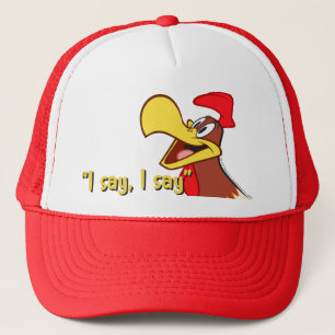 Casquette Foghorn en levant les yeux