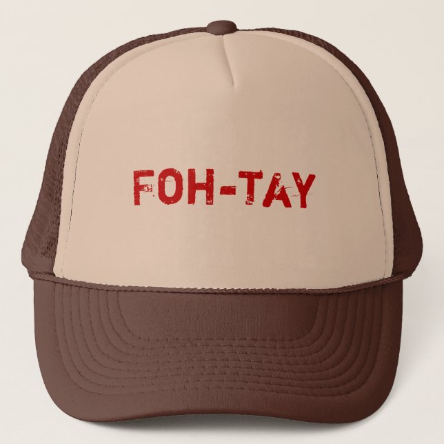Casquette Foh-tay (Devant)
