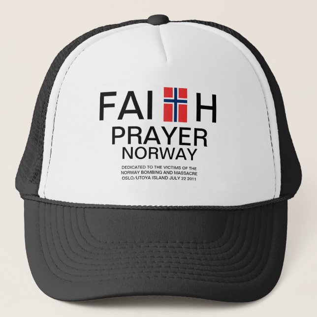 CASQUETTE FOI PRIER NORVÈGE (Devant)