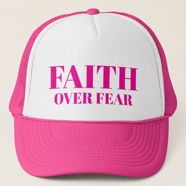 CASQUETTE FOI SUR PEUR (Devant)