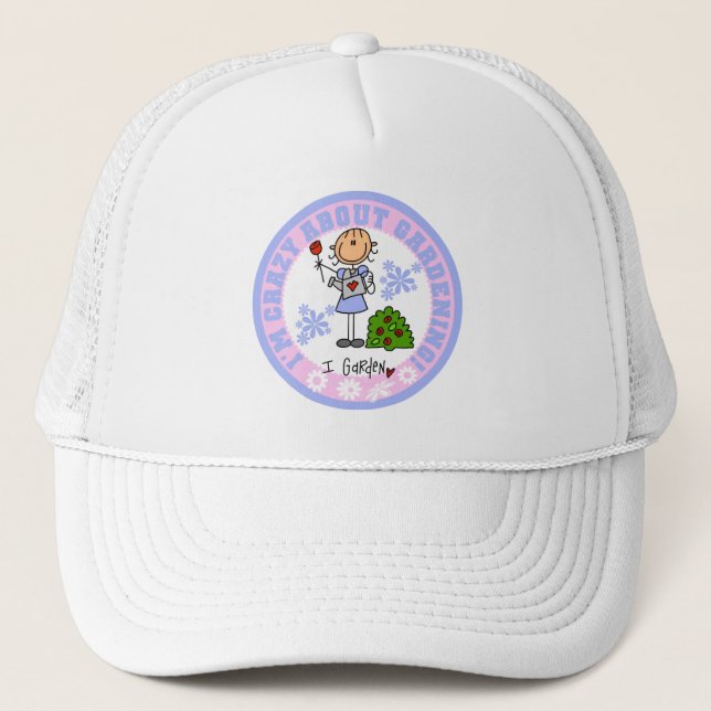 Casquette Folle de jardinage (Devant)