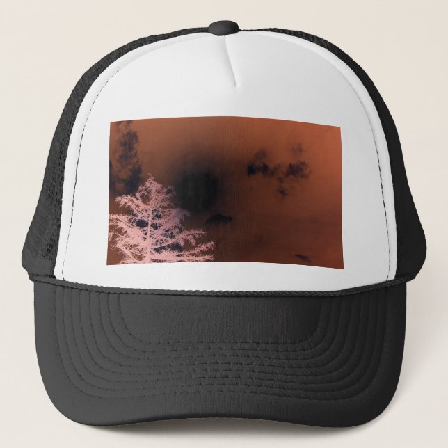 Casquette foncé et déplaisant de ciel (Devant)