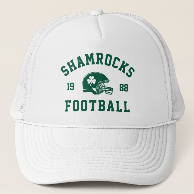 Casquette Football shamrock (Devant)
