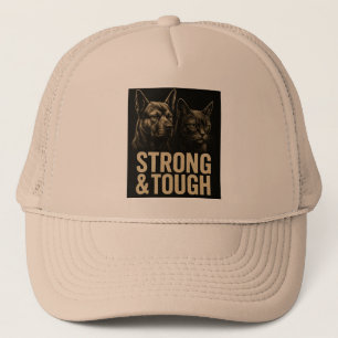 Casquette Force et résilience : Gras Art pour animaux de com