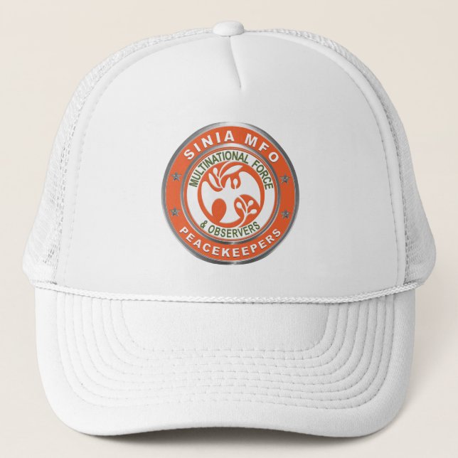 Casquette Force multinationale et observateurs (FMO) (Devant)