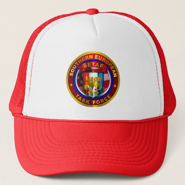 Casquette Force opérationnelle pour l'Europe du Sud (SETAF) (Devant)