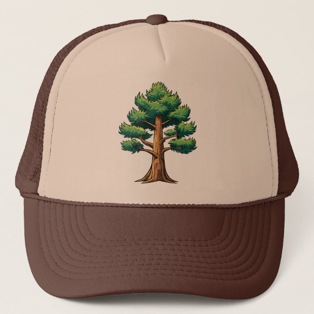 Casquette Forêt de feuillus persistants (Devant)