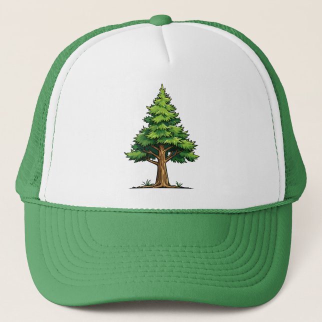 Casquette Forêt de feuillus persistants (Devant)