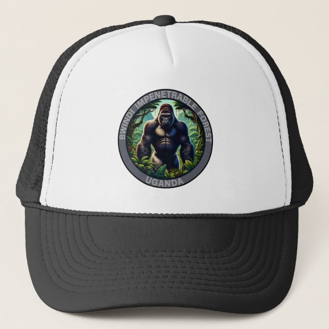 Casquette Forêt impénétrable de Bwindi Ouganda (Devant)
