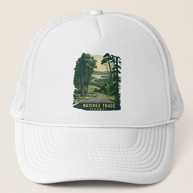 Casquette Forêt Mississippi de Natchez Trace Parkway (Devant)