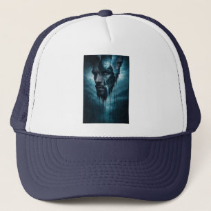 Casquette Forêt Mystique Intérieure – Portrait Surréaliste M