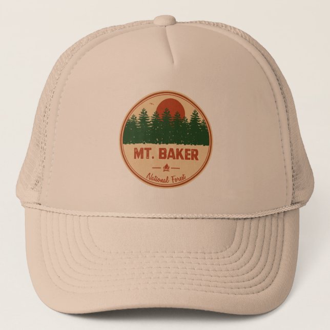 Casquette Forêt nationale de Mt Baker (Devant)
