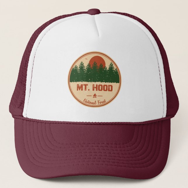 Casquette Forêt nationale de Mt Hood (Devant)