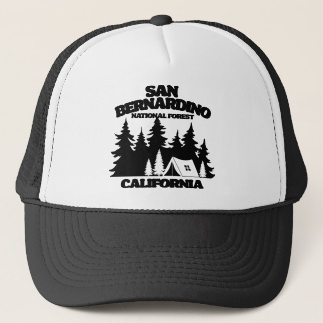 Casquette Forêt nationale de San Bernardino (Devant)
