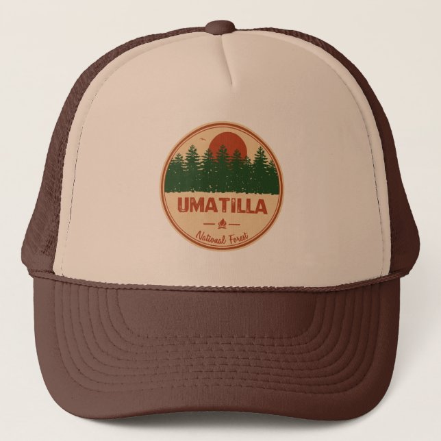 Casquette Forêt nationale d'Umatilla (Devant)