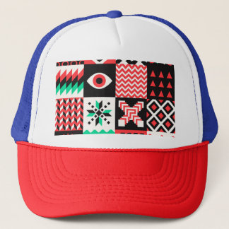 Casquette Formes de bloc vintage Arrière - plan Abstrait.