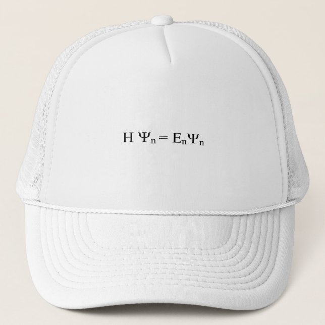 Casquette Formule Math Mathématique Physique (Devant)