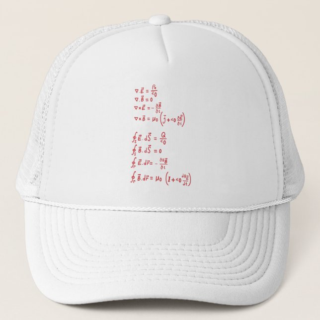 Casquette Formule physique (Devant)