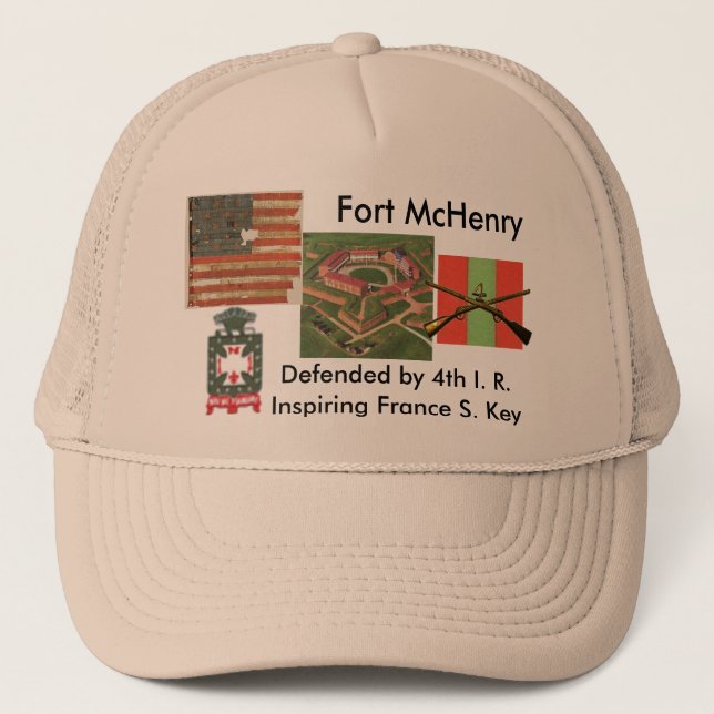 Casquette Fort McHenry, 4ème I.R. (Devant)