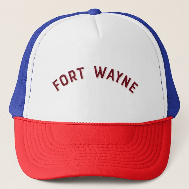 Casquette Fort Wayne, Indiana Vintage Arch (Devant)