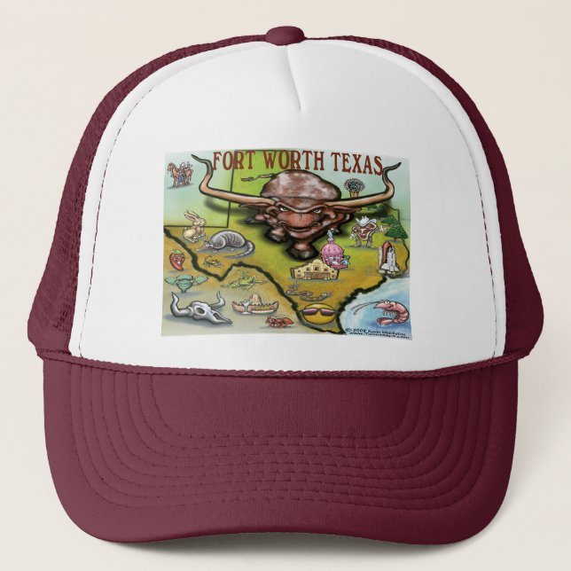 Casquette Fort Worth TX (Devant)