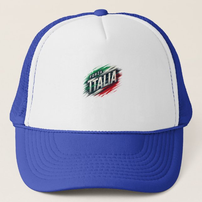 Casquette Forza Italia Design avec effet dynamique (Devant)