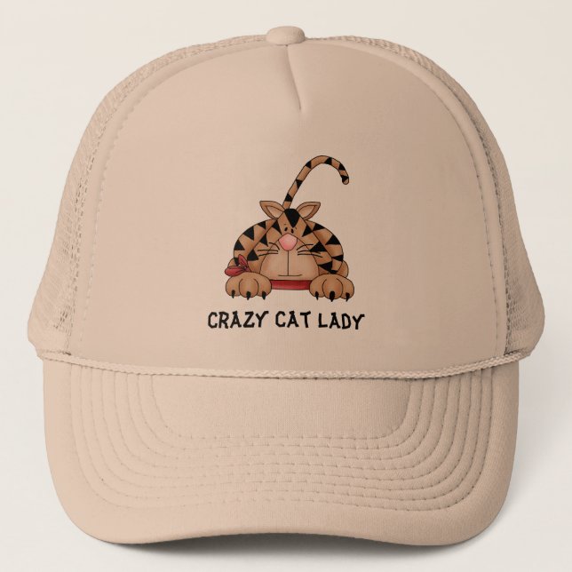 Casquette fou de Madame de chat (Devant)