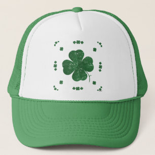 Casquette Four Leaf Clovers - style vintage