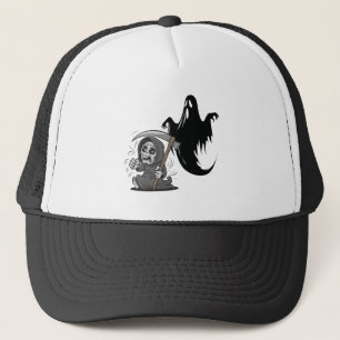 Casquette Foutaise et fantôme effrayés.