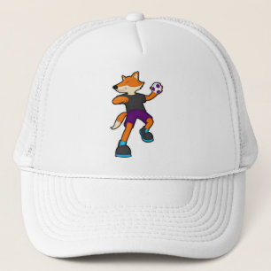 Casquette Fox at Handball player avec Handball