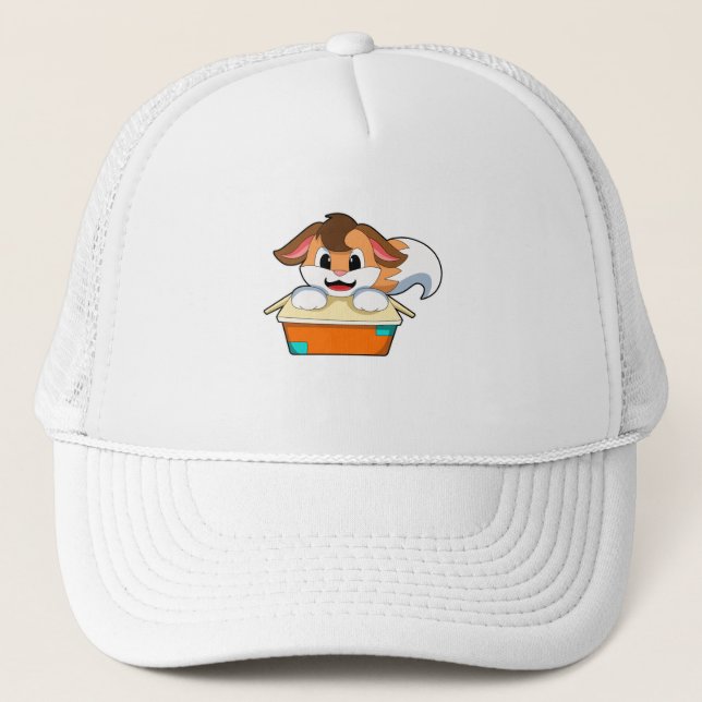 Casquette Fox avec boîte (Devant)