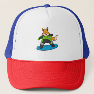 Casquette Fox en Snowboard avec Snowboard