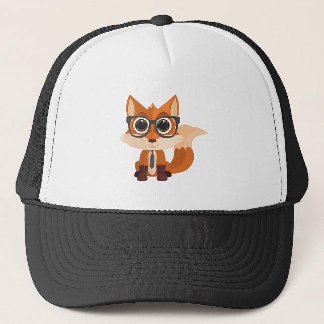 Casquette Fox Nerd (Devant)