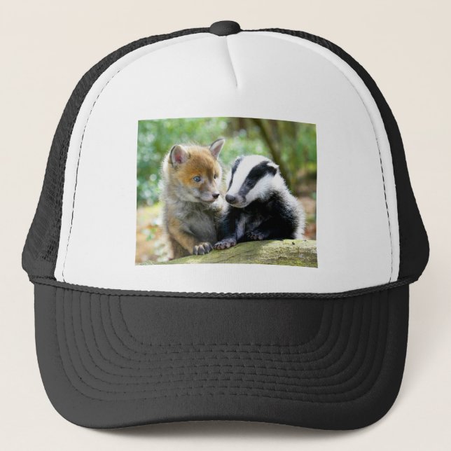 Casquette Foxcub & Badger Cute ! (Devant)