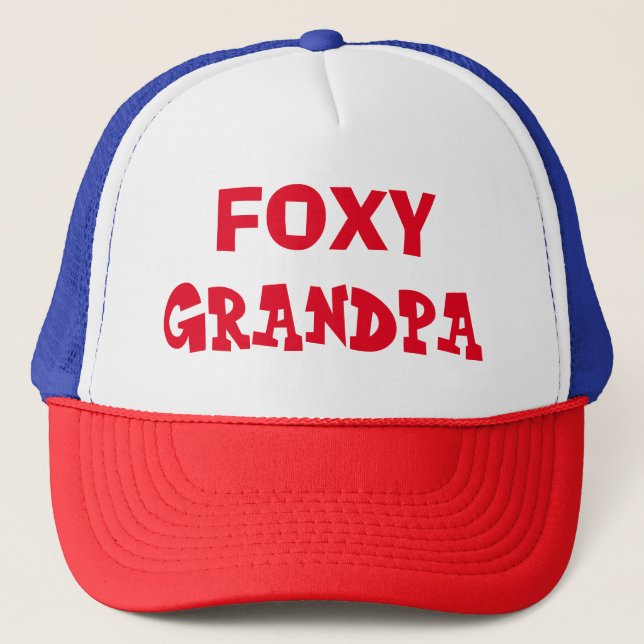 Casquette Foxy Grand-père Trucker Hat (Devant)