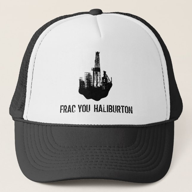 Casquette frac vous Haliburton (Devant)