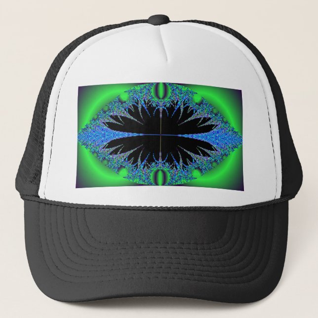 Casquette fractal brillant (Devant)