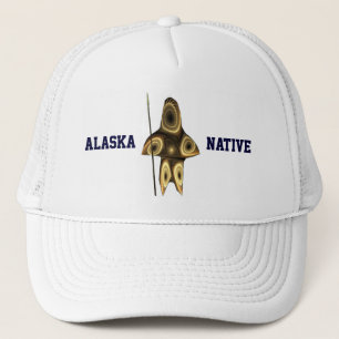 Casquette Fractal Inuit Hunter - Autochtone de l'Alaska