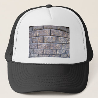Casquette Fragment du mur du grand béton gris bl