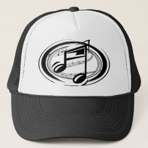 Casquette frais de camionneur de musique