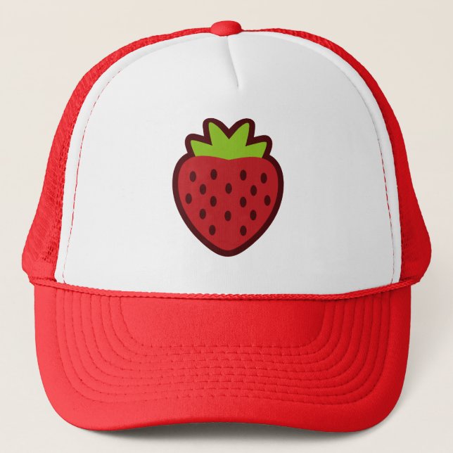 CASQUETTE FRAISE (Devant)
