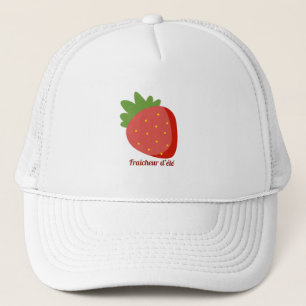 Casquette Fraise Fraîcheur d'été