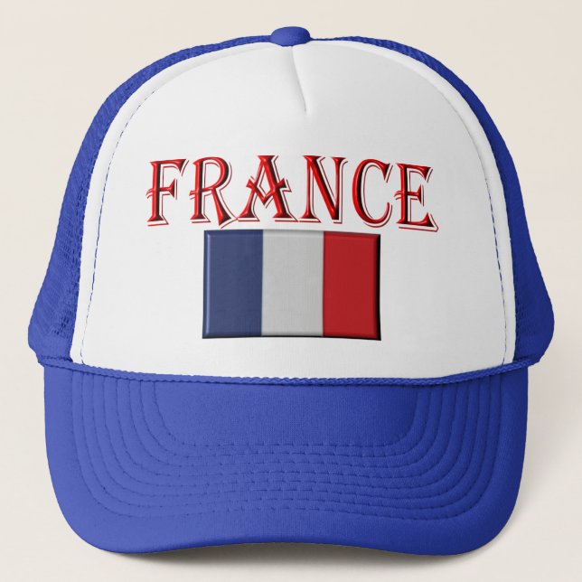 Casquette Français de drapeau (Devant)