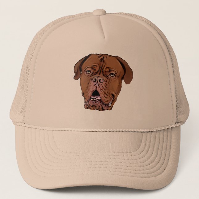 casquette français de mastiff de douge de bordeaux (Devant)
