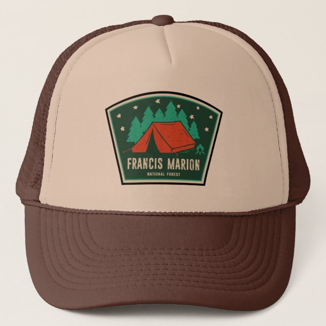 Casquette Francis Marion Camping National Forest (Devant)