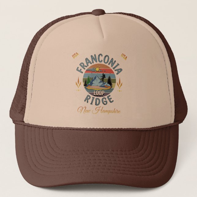 Casquette Franconia Ridge Loop, New Hampshire (Devant)