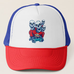 Casquette Fraternité Éternelle de Jeu : Le Squelette Rouge d