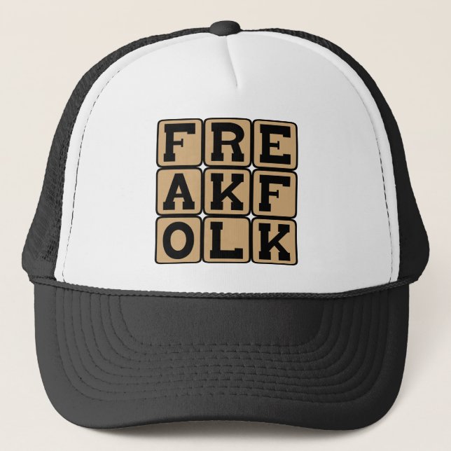 Casquette Freak Folk, Genre Musical (Devant)