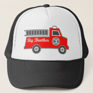 Casquette Frère de camion de pompiers