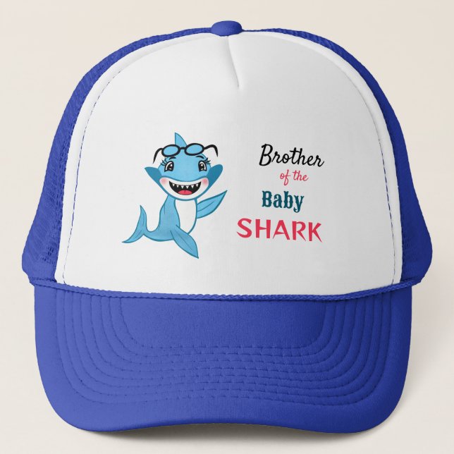 Casquette Frère Requin Famille Requin Heureuse (Devant)